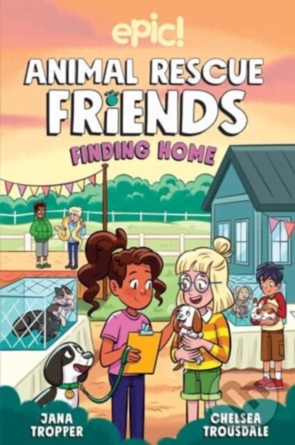 Kniha: Animal Rescue Friends 4 (Jana Tropper a Katie Longua). Andrews McMeel, 2024