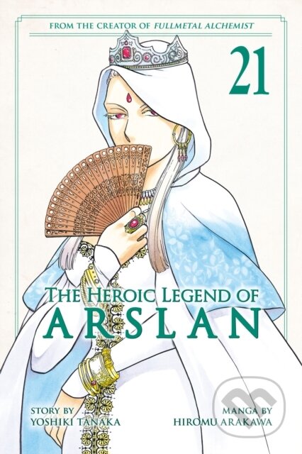 Kniha: The Heroic Legend of Arslan 21 (Yoshiki Tanaka). Kodansha Comics, 2025