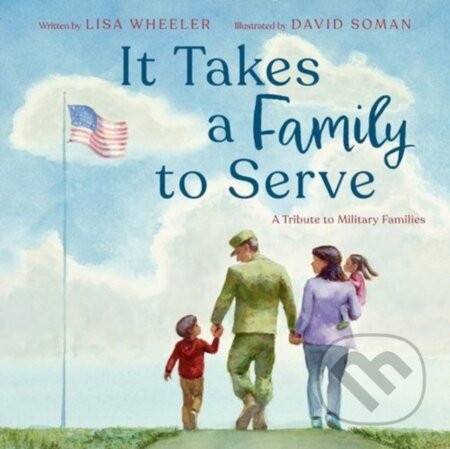 Kniha: It Takes a Family to Serve (Lisa Wheeler). HarperCollins, 2026