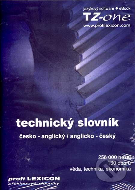 Technický slovník česko-anglický, anglicko-český, TZ-one, 2005