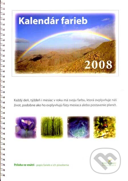 Kalendár farieb 2008, Svet Grálu s.r.o., 2007