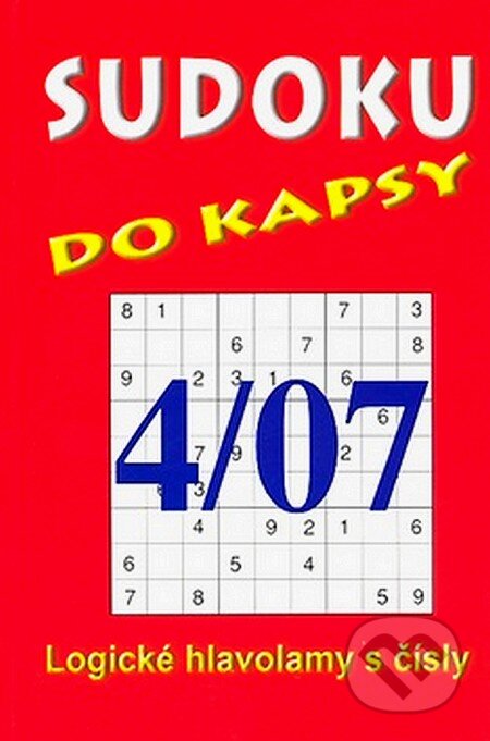 Sudoku do kapsy 4/07, Telpres, 2007