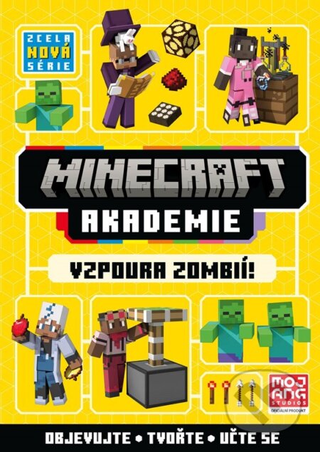 Kniha: Minecraft akademie - Vzpoura zombií! (Autorský kolektiv). Alicanto, 2026
