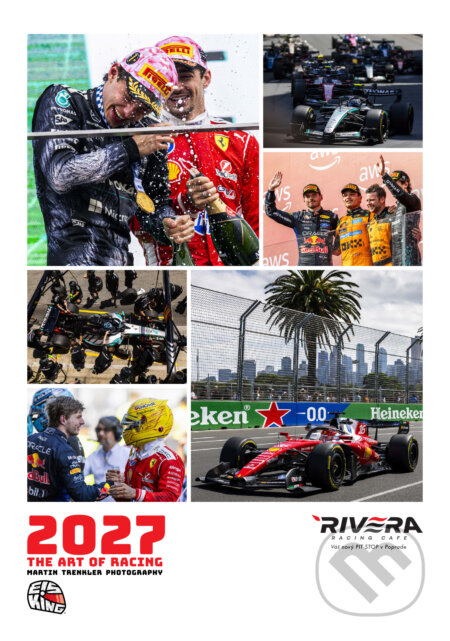 Nástenný kalendár F1 2027: The Art of Racing (Martin Trenkler). Trenkler ART, 2026