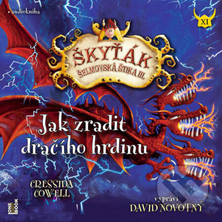 Audiokniha: Jak zradit dračího hrdinu (Cressida Cowell). OneHotBook, 2026