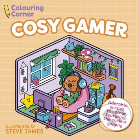 Kniha: Colouring Corner: Cosy Gamer (Steve James). Arcturus, 2026