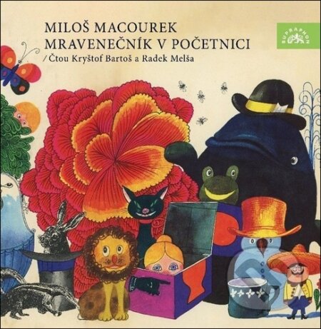 Audiokniha: Mravenečník v početnici (Miloš Macourek). Supraphon, 2026