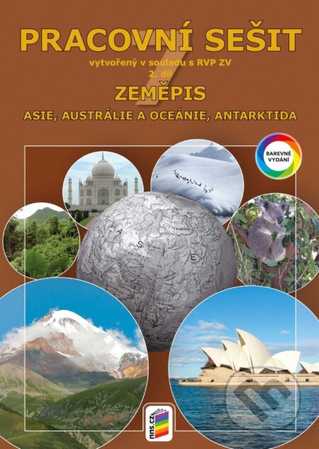 Kniha: Zeměpis 7, 2. díl - Asie, Austrálie a Oceánie, Antarktida (barevný pracovní sešit) RVP (Hana Svatoňová a Jozef Mečiar). NNS, 2026