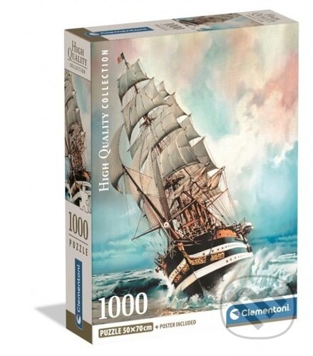 Puzzle: Puzzle Amerigo Vespucci 1000 dílků (Clementoni). Clementoni, 2026