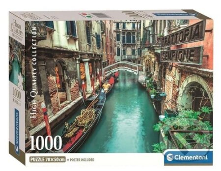Puzzle: Puzzle Benátský kanál 1000 dílků (Clementoni). Clementoni, 2026