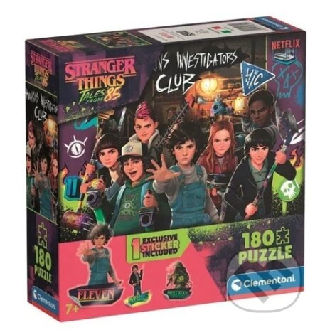 Puzzle: Puzzle Stranger Things Tales from 85 H.I.C. (Clementoni). Clementoni, 2026