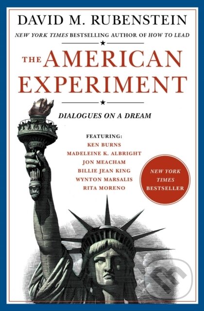 Kniha: The American Experiment (David M. Rubenstein). Simon & Schuster, 2026