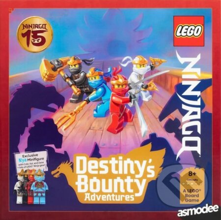 Společenská hra: LEGO NINJAGO Destiny's Bounty Adventures EN (Asmodée Édition LLC). Asmodée Édition LLC