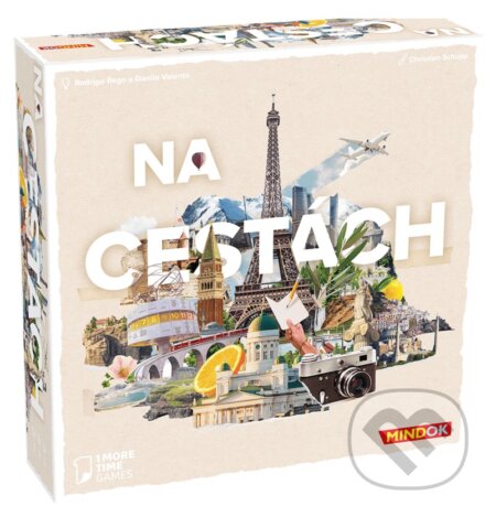 Společenská hra: Na cestách (Mindok). Mindok, 2026
