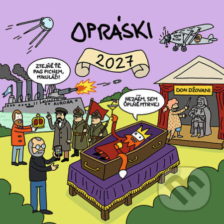 Opráski 2027 - stolní kalendář (jaz). Grada, 2026