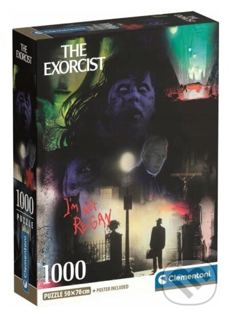 Puzzle: Puzzle Horror Collection Vymítač ďábla 1000 dílků (Clementoni). Clementoni, 2026