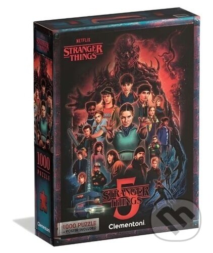 Puzzle: Puzzle Stranger Things 5 1000 dílků (Clementoni). Clementoni, 2026