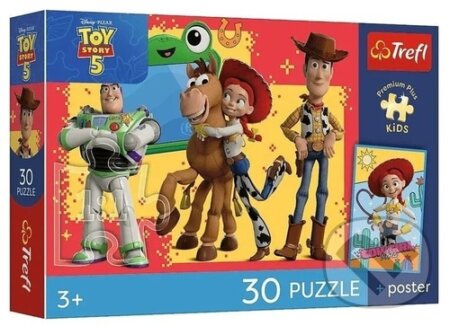 Puzzle: Puzzle Premium Plus Kids Toy Story 5 Dobrodružství (Trefl). Trefl, 2026