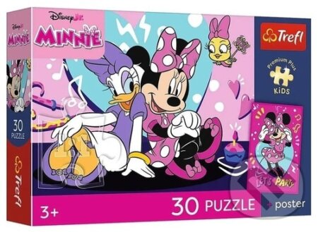 Puzzle: Puzzle Premium Plus Kids Disney Veselá Minnie (Trefl). Trefl, 2026