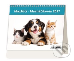 Kniha: Kalendář Mazlíčci (Helma365). Helma365, 2026