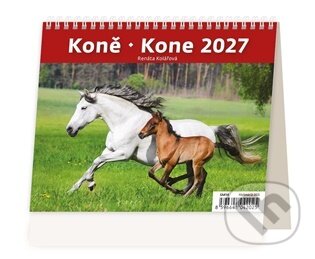Kniha: Kalendář Koně (Helma365). Helma365, 2026