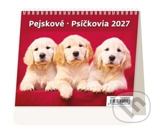 Kniha: Kalendář Pejskové (Helma365). Helma365, 2026