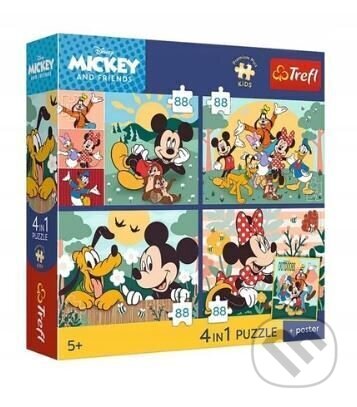Puzzle: Puzzle Premium Plus Kids Mickey a přátelé Všichni spolu (Trefl). Trefl, 2026