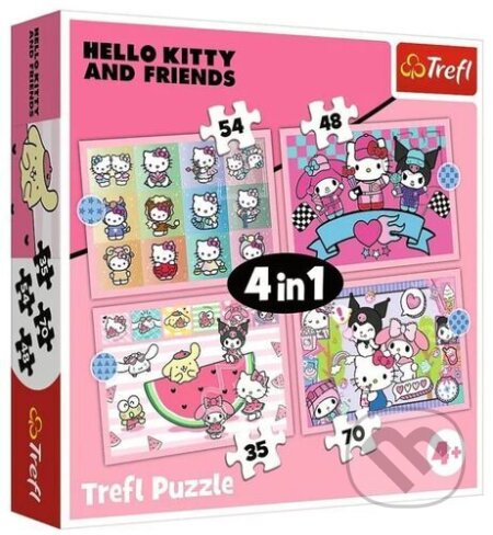 Puzzle: Puzzle Hello Kitty a přátelé Sladké dobrodružství (Trefl). Trefl, 2026
