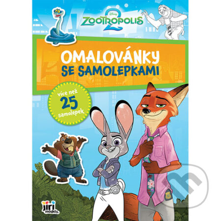 Omalovánky se samolepkami: Zootropolis (Jiří Models). Jiří Models, 2026