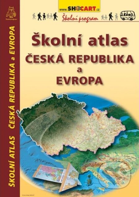 Školní atlas Česká republika a Evropa, SHOCart