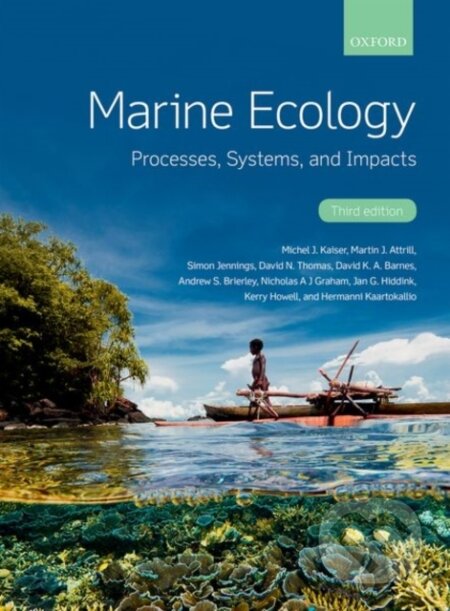 Kniha: Marine Ecology (David Thomas, Simon Jennings, Michel J. Kaiser a Martin J Attrill). Oxford University Press, 2020