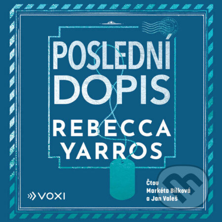 Audiokniha: Poslední dopis (Rebecca Yarros). Voxi, 2026