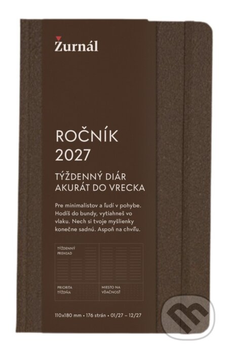 Kniha: Ročník 2027 - hnedý (Žurnál). Žurnál, 2026