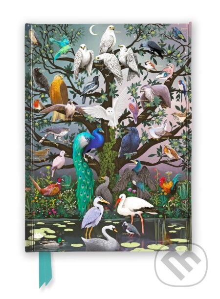 Kniha: Zápisník Flame tree, Anna Stead, Parliament of Fowls (Flame Tree Studio). , 2025