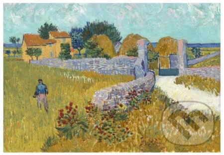 Puzzle: Vincent Van Gogh - Pink Peach Trees (Souvenir de Mauve), 1888 (Bluebird). Bluebird