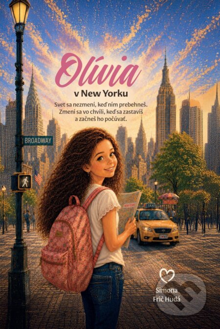 E-kniha: Olívia v New Yorku (Simona Frič Hudá). E-knihy jedou, 2026