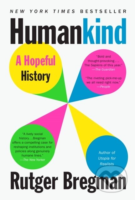 Kniha: Humankind (Rutger Bregman). , 2021