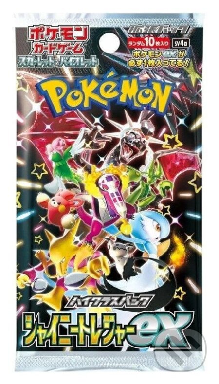 Společenská hra: Pokémon TCG: Shiny Treasure ex - Booster (japonský) (Pokemon). Pokemon
