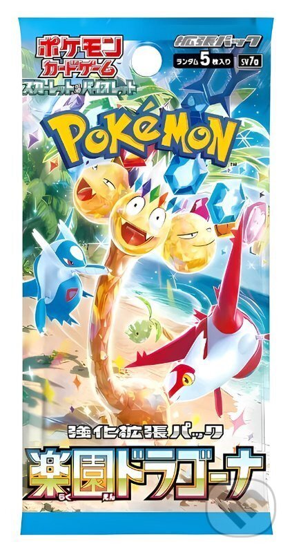 Společenská hra: Pokémon TCG: Paradise Dragona - Booster (japonský) (Pokemon). Pokemon, 2024