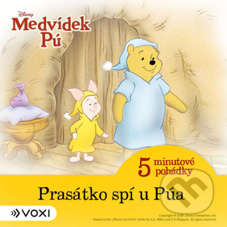 Audiokniha: Medvídek Pú – Prasátko spí u Púa – Díl 3 (Autorský kolektiv). Voxi, 2026