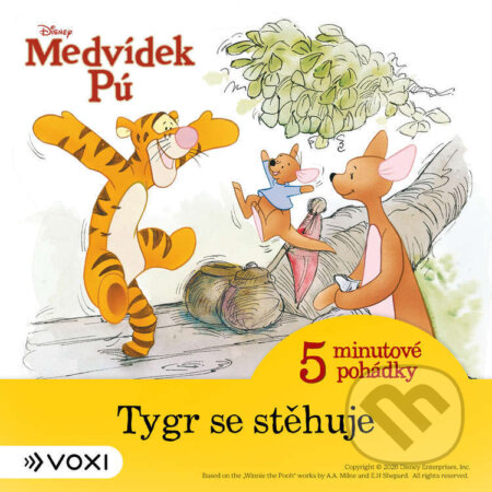 Audiokniha: Medvídek Pú – Tygr se stěhuje – Díl 5 (Autorský kolektiv). Voxi, 2026