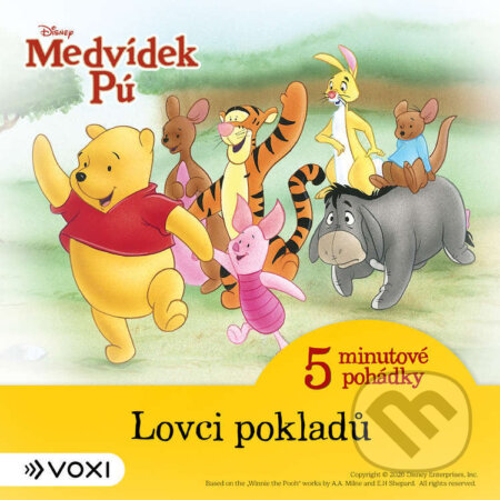 Audiokniha: Medvídek Pú – Lovci pokladů – Díl 7 (Autorský kolektív). Voxi, 2026