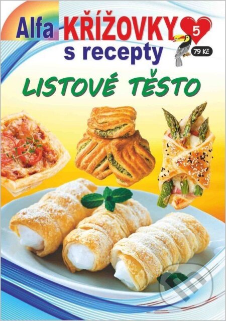 Kniha: Křížovky s recepty 5/2026 - Listové těsto (Alfasoft). Alfasoft, 2026