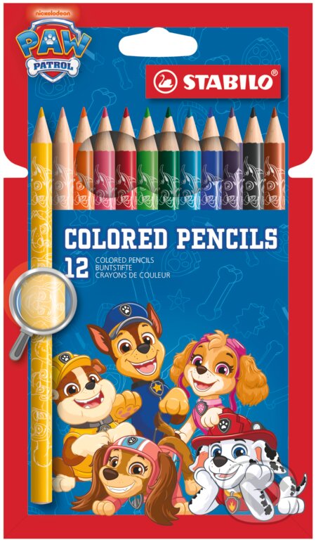 Farbička - STABILO PAW Patrol - 12 ks súprava - s potlačami PAW Patrol (STABILO). STABILO, 2026