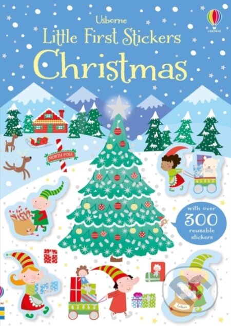 Kniha: Little First Stickers Christmas (Kirsteen Robson). Usborne, 2018