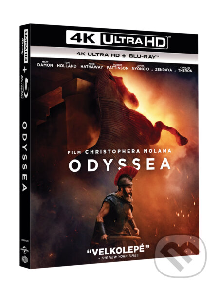 Film: Odyssea 3BD (UHD+BD+bonus disk) - Sběratelská edice v rukávu (Jérôme Salle a Christopher Nolan) (UltraHDBlu-ray). Magicbox, 2026