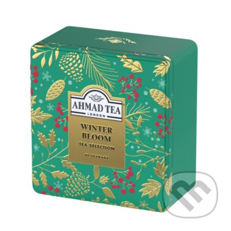 Kávy a čaje: Winter Bloom Caddy | 40 alu vrecúšok (AHMAD TEA). AHMAD TEA, 2026