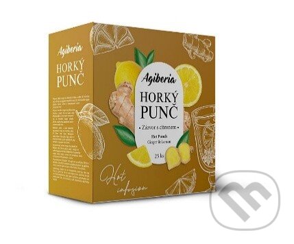 Agiberia Hot punch ginger & lemon 25x20g (HOT APPLE). HOT APPLE