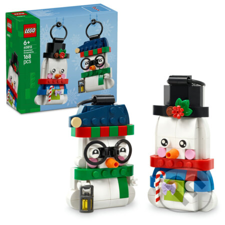 Společenská hra: LEGO® 40812 Ozdobní snehuliaci (LEGO). LEGO, 2026