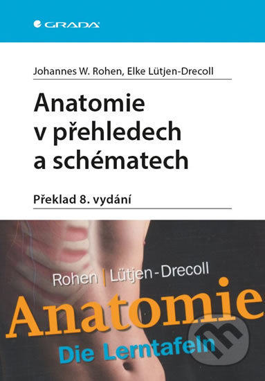 Anatomie v přehledech a schématech - Johannes W. Rohen, Elke Lütjen-Drecoll, Grada, 2018